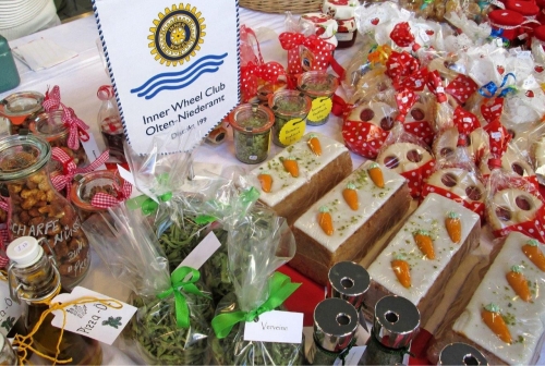 Muttertag-Stand  Samstag 10.Mai 2025 vor Coop City in Olten